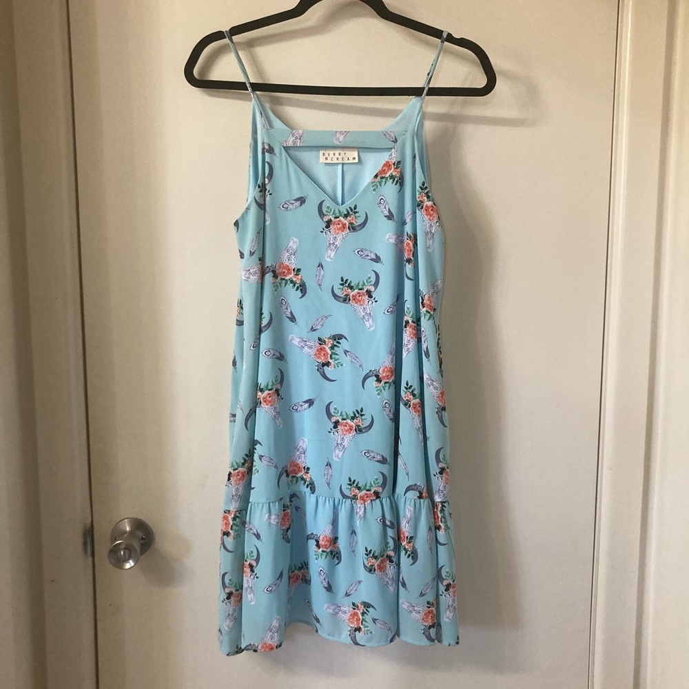 Berry N Cream Dress Small